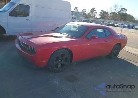 2013 Dodge Challenger Sxt Plus из США, поврежденный, VIN 2C3CDYAG9DH629337